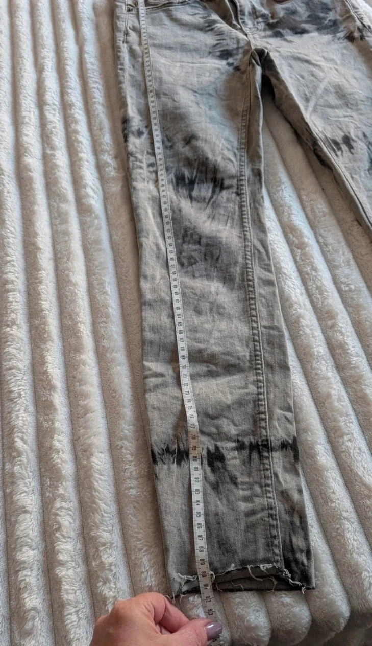Magnífico Jeans skinny efeito tie-dye / desbotado Zara – photo 7